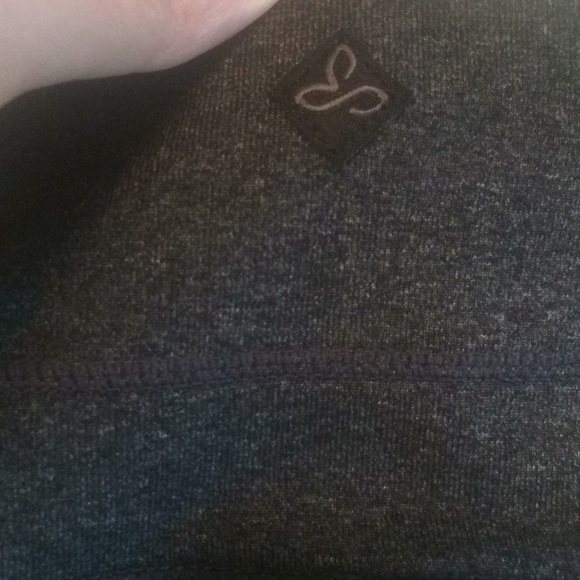 Prana dark grey straight-fit capri leggings Sz M - Picture 4 of 4